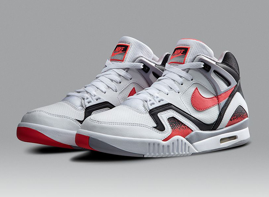 Nike,Air,Tech,Challenge,II,热岩  Nike Air Tech Challenge II 热岩红 市售信息