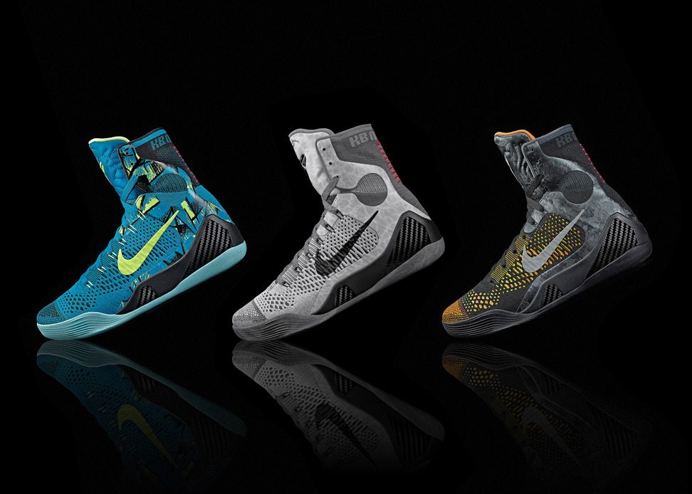 Nike官方发布三款配色Kob  Nike Kobe 9 Elite 三款配色正式发布