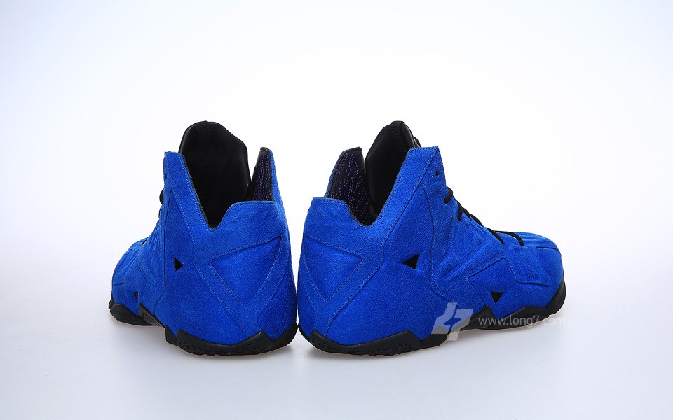 lebron 11 ext blue suede