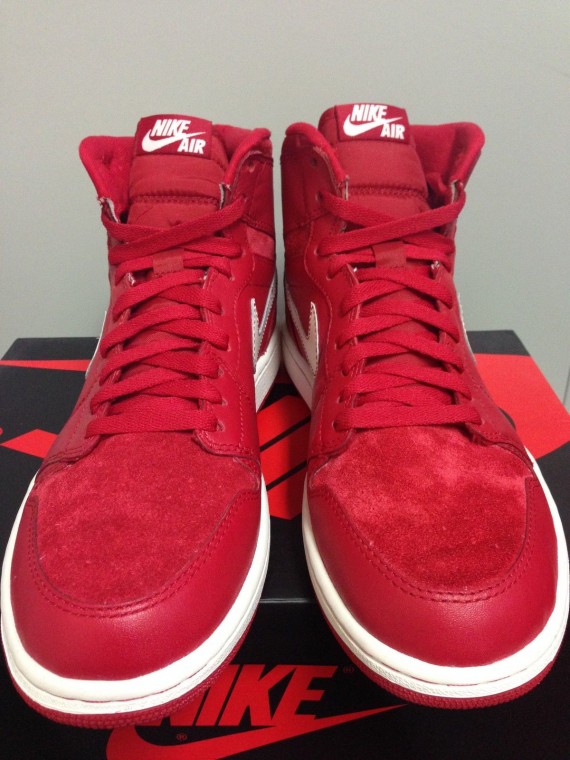 Air,Jordan,1,Retro,High,OG,红白  Air Jordan 1 Retro High OG 红白配色全新实物图