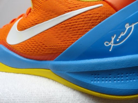 Nike,Kobe,8,未市售橙/黄/蓝  Nike Kobe 8 未市售橙/黄/蓝PE 实物图赏
