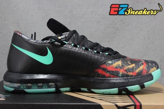 Nike,KD,6,全明星/幻觉,实物  Nike KD 6 全明星/幻觉 实物图赏