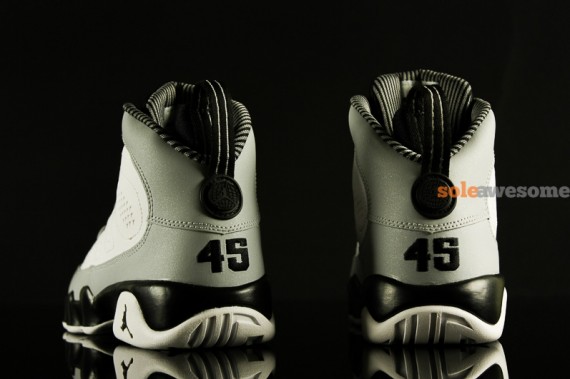 Air,Jordan,9,GS,伯明翰男爵队 AJ9 302359-116 Air Jordan 9 GS "Barons" 伯明翰男爵实物图赏