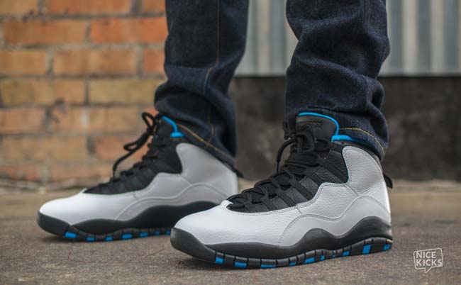 粉末蓝配色的 air jordan 10 retro powder blue 即将在本周末发售