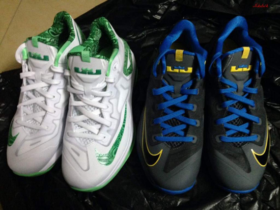 Nike,LeBron,11,Low,复活节&En LBJ11 Low Nike LeBron 11 Low 复活节&Entourage 实物曝光