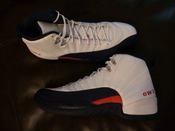 Air,Jordan,12,杰拉德华莱士  Air Jordan 12 杰拉德华莱士/山猫主场PE 实物图赏