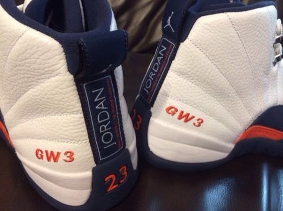 Air,Jordan,12,杰拉德华莱士  Air Jordan 12 杰拉德华莱士/山猫主场PE 实物图赏