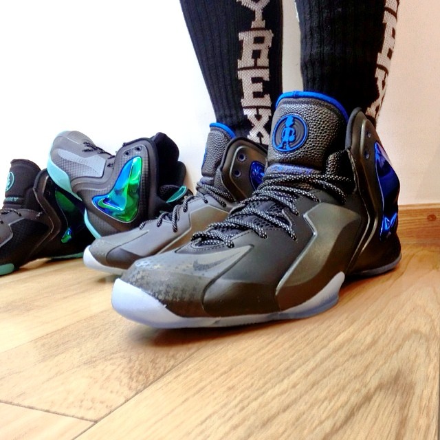 Nike,Lil,Penny,Posite,奥兰多魔 652121-002 Nike Lil' Penny Posite 奥兰多魔术配色 上脚效果照