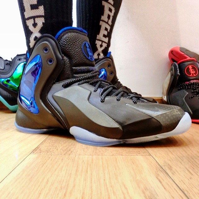 Nike,Lil,Penny,Posite,奥兰多魔 652121-002 Nike Lil' Penny Posite 奥兰多魔术配色 上脚效果照