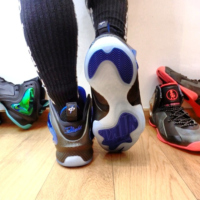 Nike,Lil,Penny,Posite,奥兰多魔 652121-002 Nike Lil' Penny Posite 奥兰多魔术配色 上脚效果照