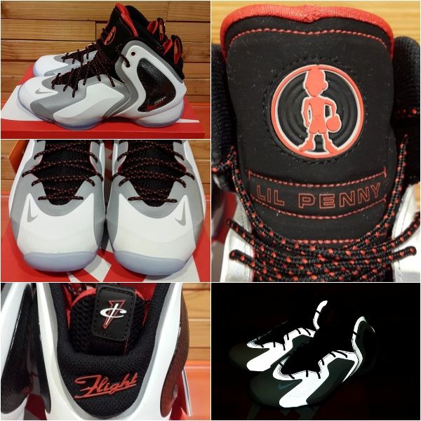 Nike,Lil,Penny,Posite,白/银/黑  Nike Lil' Penny Posite 白银配色实物曝光