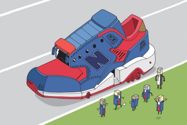 new balance 来自罗马尼亚的著名插画师ghica popa 再度推出球鞋