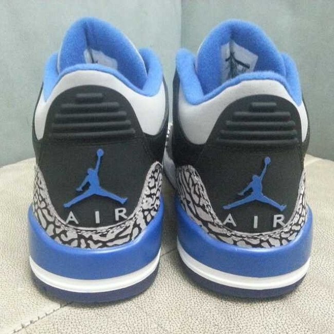 Air,Jordan,3,Retro“Sport,Blue” AJ3 136064-007 Air Jordan 3 “Sport Blue” 运动蓝配色全新实物图赏