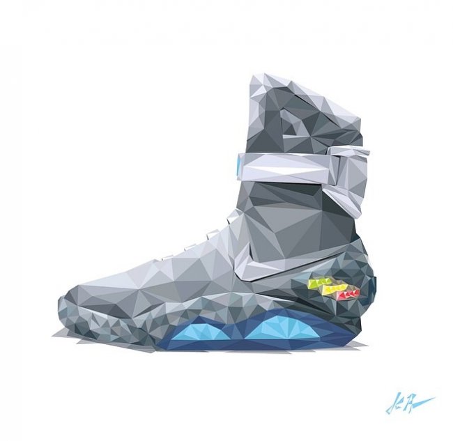 airjordan钻石切割艺术作品赏析