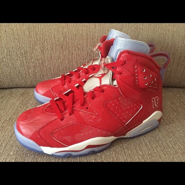 樱木加持——Air,Jordan,6 AJ6灌篮高手发售717302-600 Air Jordan 6 “Slam Dunk” 全新细节图赏