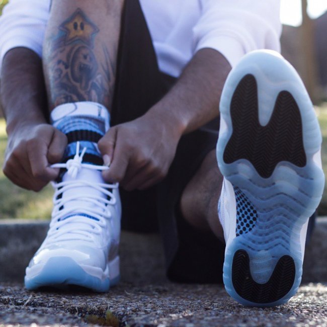 Air,Jordan,11,“Legend,Blue“ AJ11 Air Jordan 11 “Legend Blue“ 实物上脚