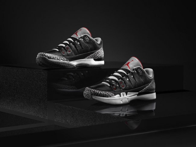 Nike,Zoom,Vapor,AJ3,黑水泥,市  Nike Zoom Vapor AJ3 黑水泥 市售信息更新