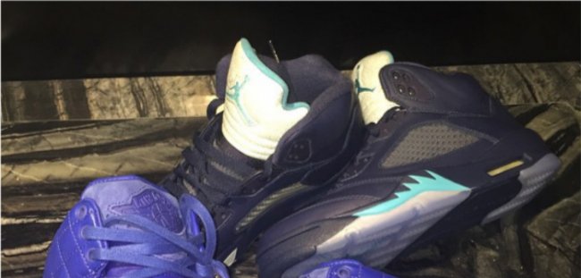 Air,Jordan,5,午夜蓝,2015年市 AJ5 Air Jordan 5 “Midnight Navy” 2015 午夜蓝蓝色曝光