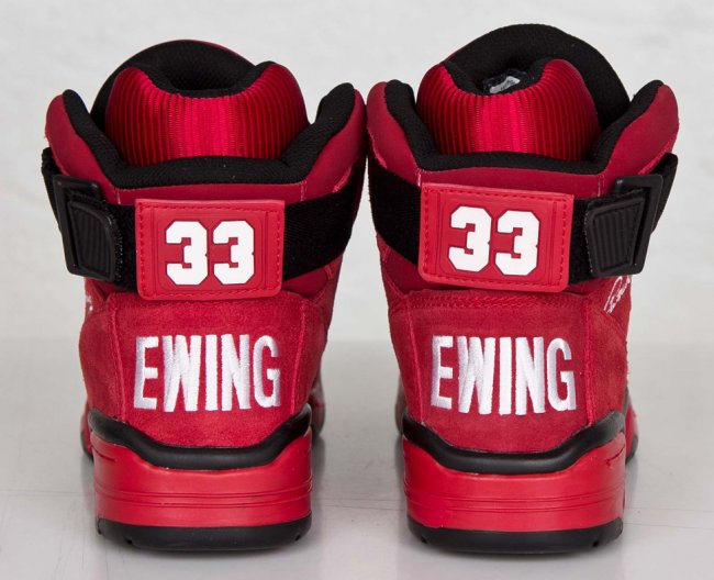 Ewing,33,Hi,全新红/黑,配色亮  Ewing 33 Hi 全新红黑配色发售信息