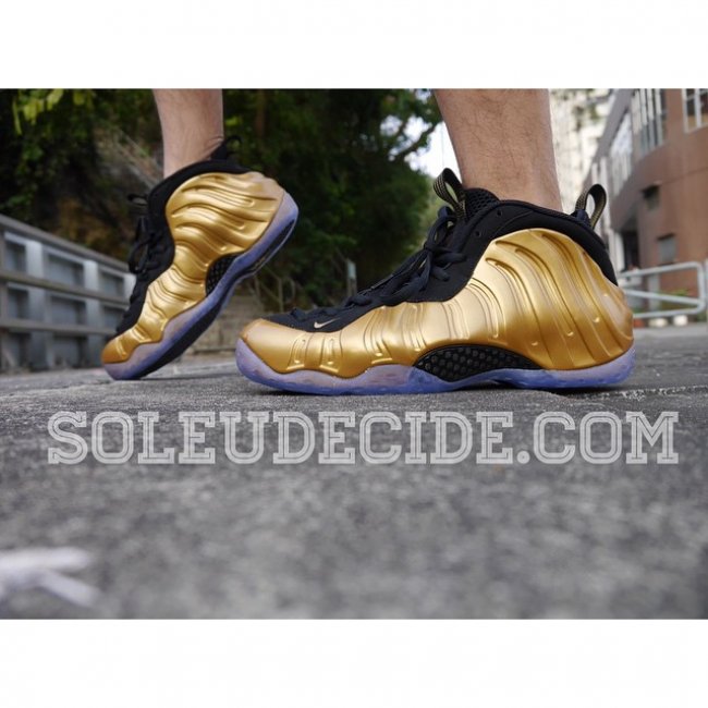 Nike,Air,Foamposite,One,金色,全  金喷 Nike Air Foamposite One "Gold" 全新图赏