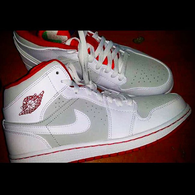 Air,Jordan,1,Mid,兔八哥别注 AJ1 Air Jordan 1 Mid "Hare" 兔八哥配色 2015 发售