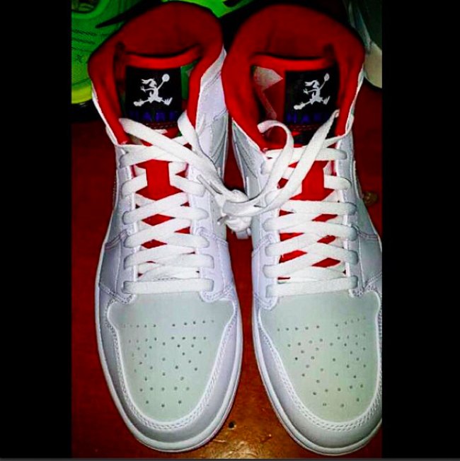 Air,Jordan,1,Mid,兔八哥别注 AJ1 Air Jordan 1 Mid "Hare" 兔八哥配色 2015 发售