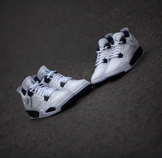 Air,Jordan,4,传奇蓝,全家福 314254-107AJ4哥伦比亚 Air Jordan 4 "Legend Blue" 传奇蓝配色全家福亮相