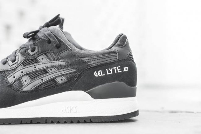 球鞋资讯,球鞋新闻,时尚杂  Asics Gel Lyte 3 全新黑灰配色登场