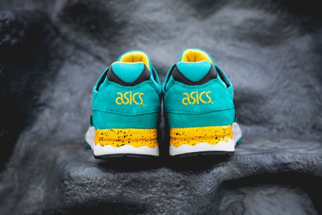 球鞋资讯,球鞋新闻,时尚杂  Asics Gel Lyte V 水绿黄新色登场
