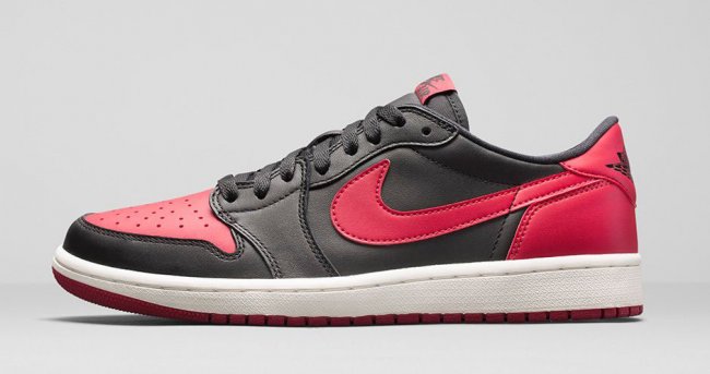 Air,Jordan,1,Retro,Low,OG,黑红 705329-001AJ1 Air Jordan 1 Retro Low OG "Bred" 黑红官方发售信息