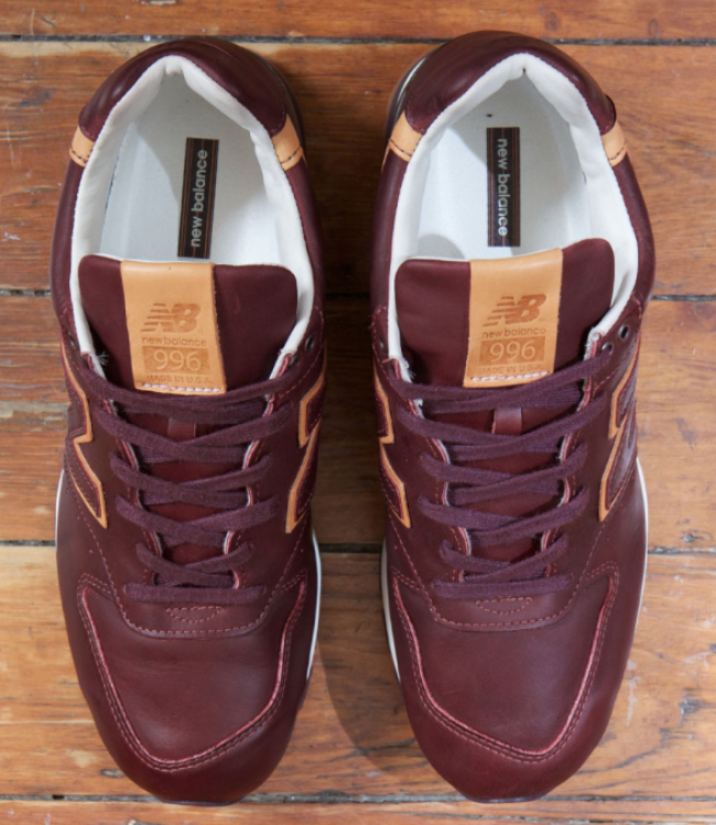 Horween,x,New,Balance,M996BHR,  Horween x New Balance M996BHR 联名鞋款