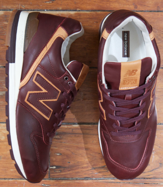 Horween,x,New,Balance,M996BHR,  Horween x New Balance M996BHR 联名鞋款
