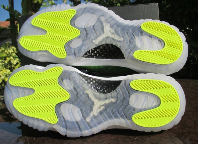 Air,Jordan,11,绿色蛇纹,样品 AJ11 Air Jordan 11 "Snakeskin" 中帮版本样品曝光