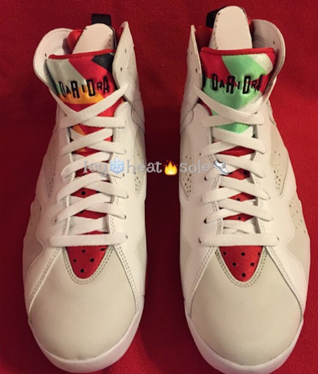 球鞋资讯,球鞋新闻,时尚杂 304775-125AJ7 Air Jordan 7 “Hare” 2015 版清晰实物再亮相