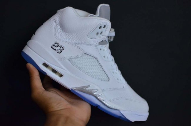 Air,Jordan,5,Retro,白银,即将上 136027-130AJ5 Air Jordan 5 “Metallic Silver” 白银配色全新图赏