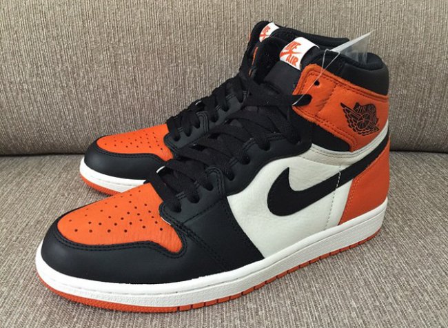 Air,Jordan,1,扣碎篮板配色 555088-005AJ1 Air Jordan 1 "Shattered Backboard" 扣碎篮板配色曝光