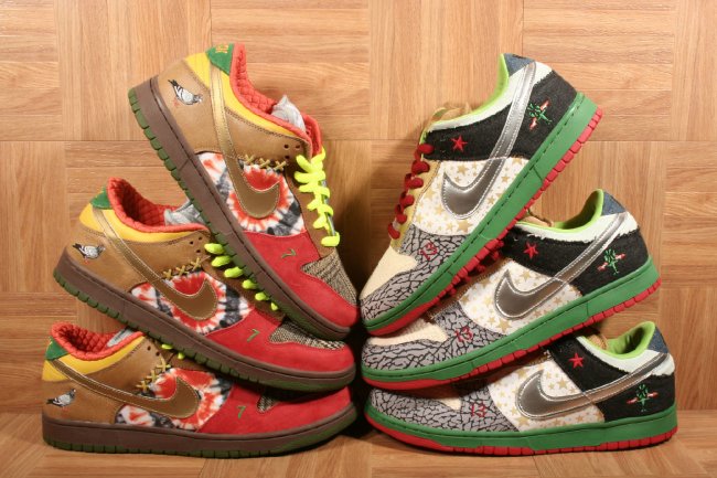 售价 US0,000 的Nike SB Du  ShoeZeum 十万美金天价出售 Nike SB Dunk 套装