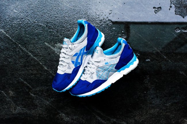 球鞋资讯,球鞋新闻,时尚杂  Asics Gel Lyte V 宝蓝灰新色登场