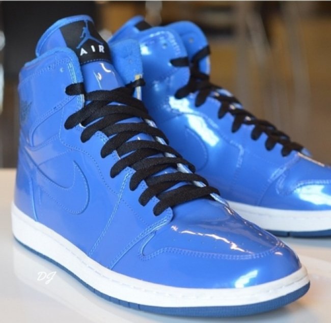 Air,Jordan,1,蓝色漆皮样品 AJ Air Jordan 1 蓝色漆皮样品曝光