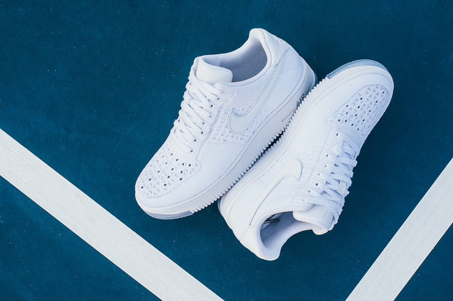 Air Force 1 Flyknit  经典革新，Nike Air Force 1 Flyknit Low 白黑双色欣赏