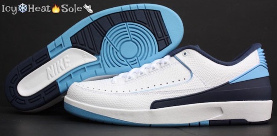 832819-107,AJ2,Air Jordan 2 832819-107AJ2 午夜蓝 Air Jordan 2 Low “Midnight Navy” 发售信息