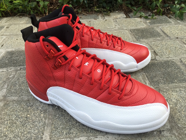 130690-600,AJ12,Air Jordan 12 130690-600AJ12 红白新色 Air Jordan 12 “Gym Red” 清晰实物图赏