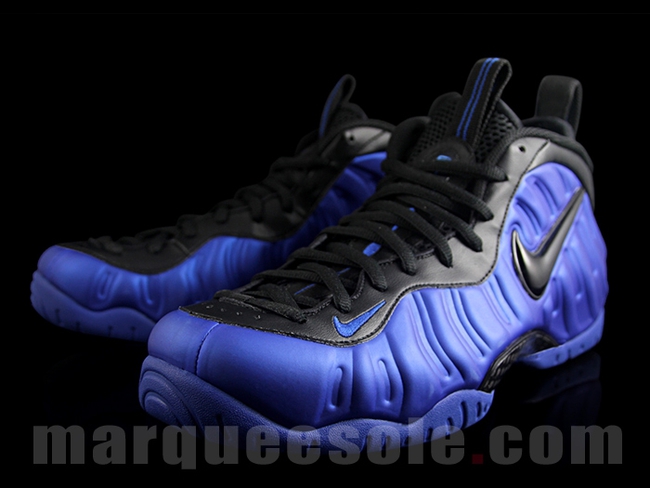 624041-403,Foamposite Pro,Foam  蓝黑泡 Nike Air Foamposite Pro “Hyper Cobalt” 实物近照