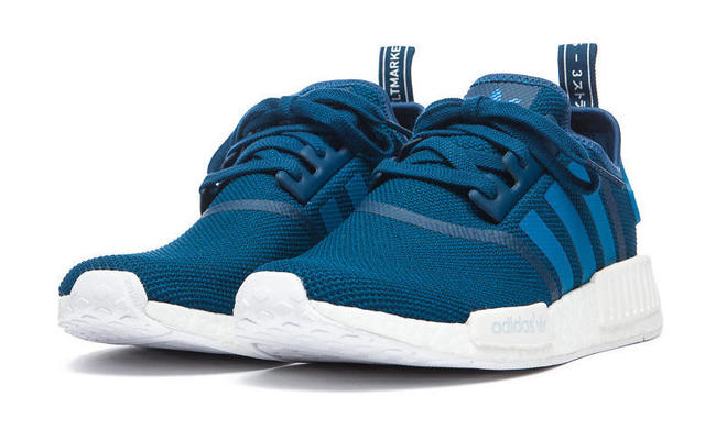 NMD,adidas  adidas NMD R1 Mesh “Blue” 上脚展示