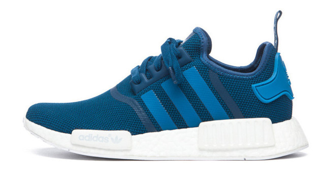 NMD,adidas  adidas NMD R1 Mesh “Blue” 上脚展示