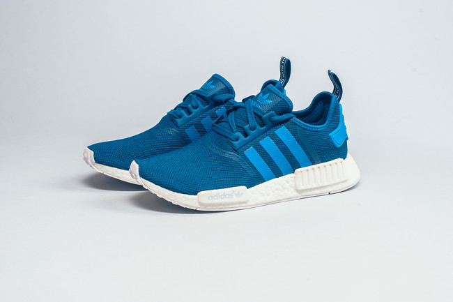 NMD,adidas  蓝白 adidas NMD R1 “Blue/White” 实物新图