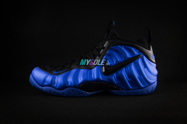 624041-403,Foamposite Pro,Foam 624041-403 蓝黑太空鞋，Nike Air Foamposite Pro “Royal” 全新近赏