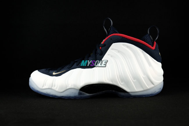 575420-400,Foamposite One,Foam 575420-400金牌喷 USA 金牌配色 Nike Air Foamposite One “Olympic” 全新图赏