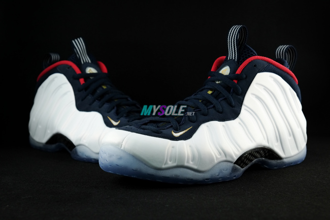 575420-400,Foamposite One,Foam 575420-400金牌喷 USA 金牌配色 Nike Air Foamposite One “Olympic” 全新图赏