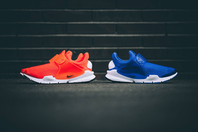 833124-401,Sock Dart,Nike 833124-401/833124-800 红蓝双色近赏，Nike Sock Dart SE 潮流活力满满！